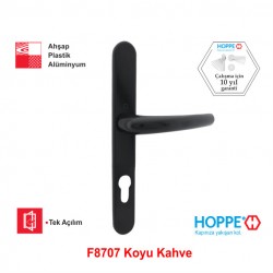 Hoppe Salvador 85 Eksen Aynalı Kapı Kolu F8707 Koyu Kahve