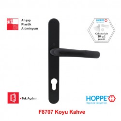 Hoppe Tokyo 85 Eksen Aynalı Kapı Kolu F8707 Koyu Kahverengi