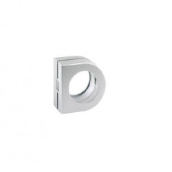 HCS Alüminyum çerçeveli cam kapılar için Profil Kapı Adaptörü - ( Muadili ) - Gümüş
