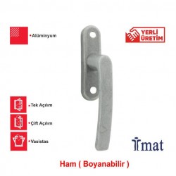 İmat Batı Eksenel Pencere Kolu ( Boyanabilir ) Ham 8024