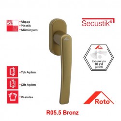 Roto Rotoline Secustik Pencere Kolu Bronz