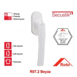 Roto Rotoline Secustik Pencere Kolu R.072 Beyaz