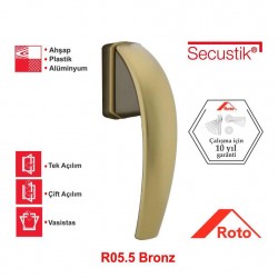 Roto Swing Secustik 43 mm Pencere Kolu Bronz