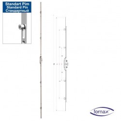 Fornax 800/7,5. Tek Açılım İspanyolet (Zamak Gövde)**