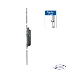 Fornax Kilitli İspanyolet Kol Mer:85 mm. 28 Eksen-Boy:200 cm (Barelli, Dilsiz)