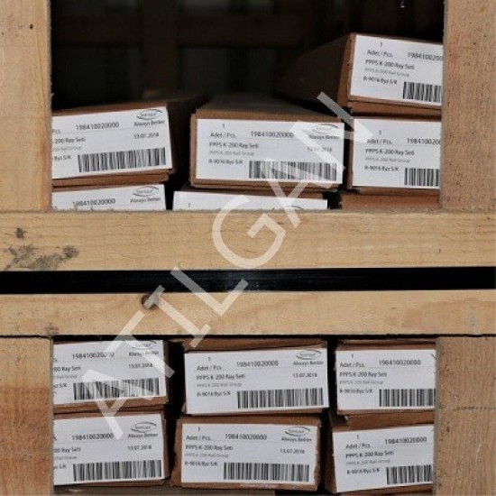 Fornax Parelel Sürme Ray 260 cm. R-8022 Koyu Kahverengi