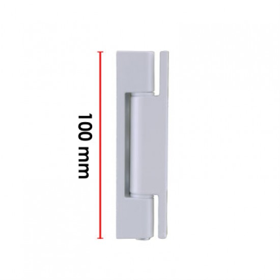Kapı Menteşesi 100 mm Zamak - Gramajlı - Gümüş Gri 