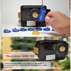 Otomatsan GGS - Güvenli Geçiş Sistemi Kartlı Kapı Otomatı - Siyah*