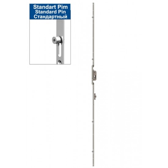 Sürme Kilitlenebilir İspanyoleti 15 Eksen 1600 mm. Sürme Kilitlenebilir İspanyoleti 15 Eksen 1600 mm.