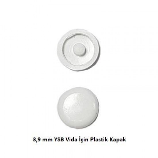 Vida Tapası ( 3,9 mm YSB Vida için  ) - Beyaz 