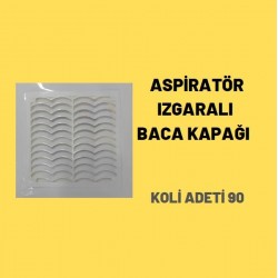 Aspiratör Izgaralı Baca Kapağı*