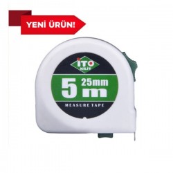 İTO Şerit Metre Korumalı 5 Metrelik x 25 mm