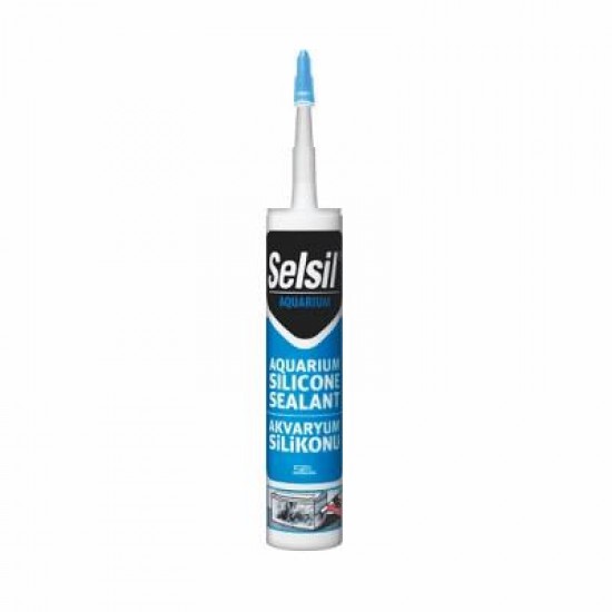 Selsil Akvaryum Silikonu 300 ml. - Şeffaf Selsil Akvaryum Silikonu 300 ml. - Şeffaf