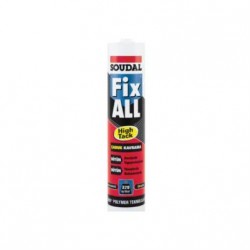 Soudal Fix All High Tack Montaj Silikonu Korniş Yapıştırıcı 290 ml Beyaz*