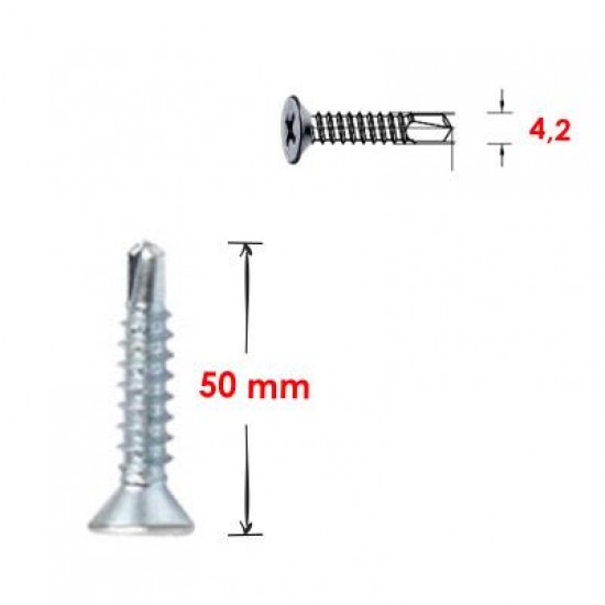 STD Matkap Uçlu Vida 4,2 x 50 ( YHB )